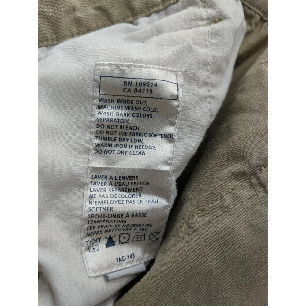 5.11 Tactical Series 73308 Cargo Shorts Mens 32 Utility Ripstop Tan